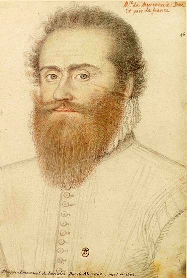 Philippe-Emmanuel de Lorraine - par Benjamin Foulon - vers 1595